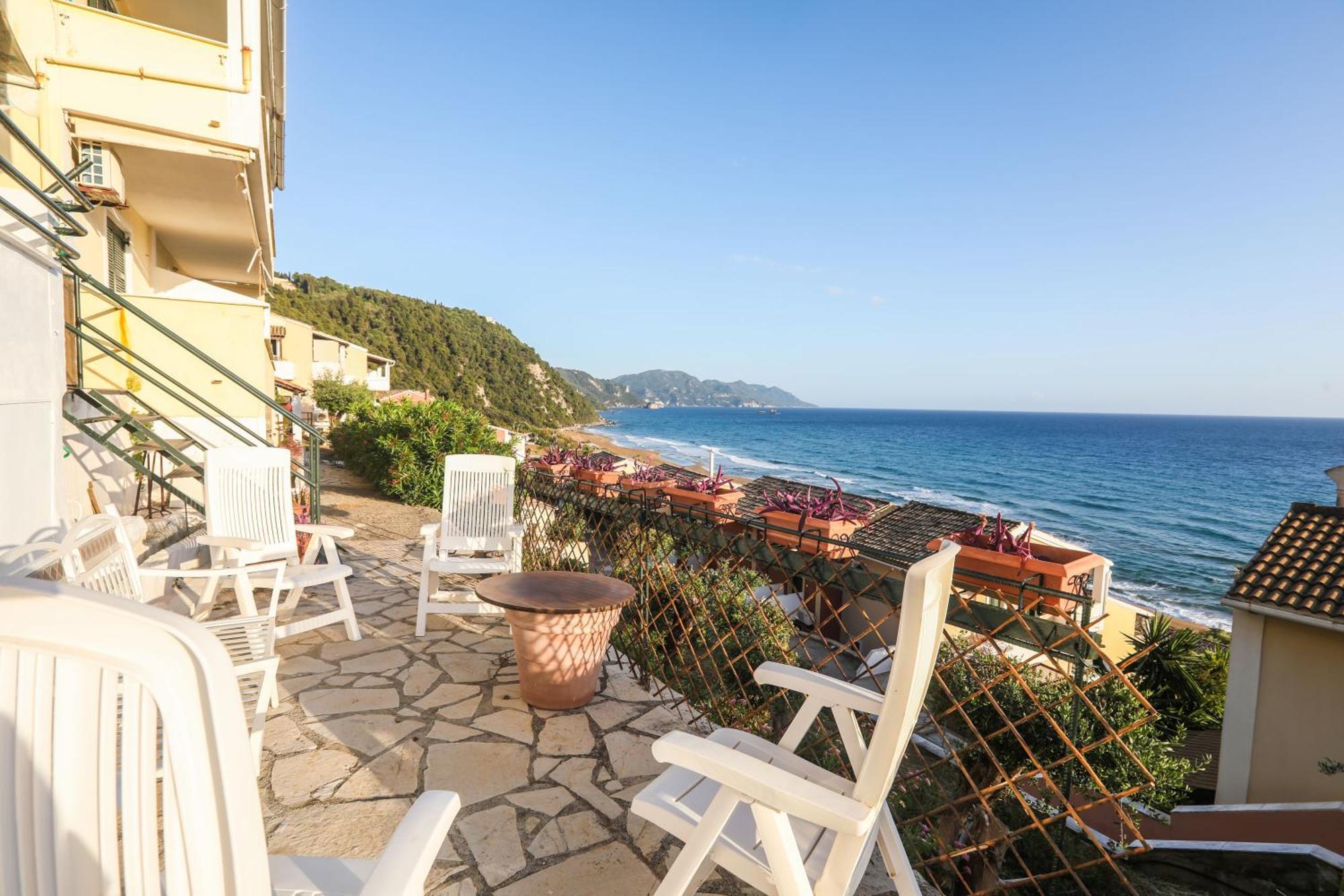 Grammhouse Corfu - Glyfada Beach Екстер'єр фото